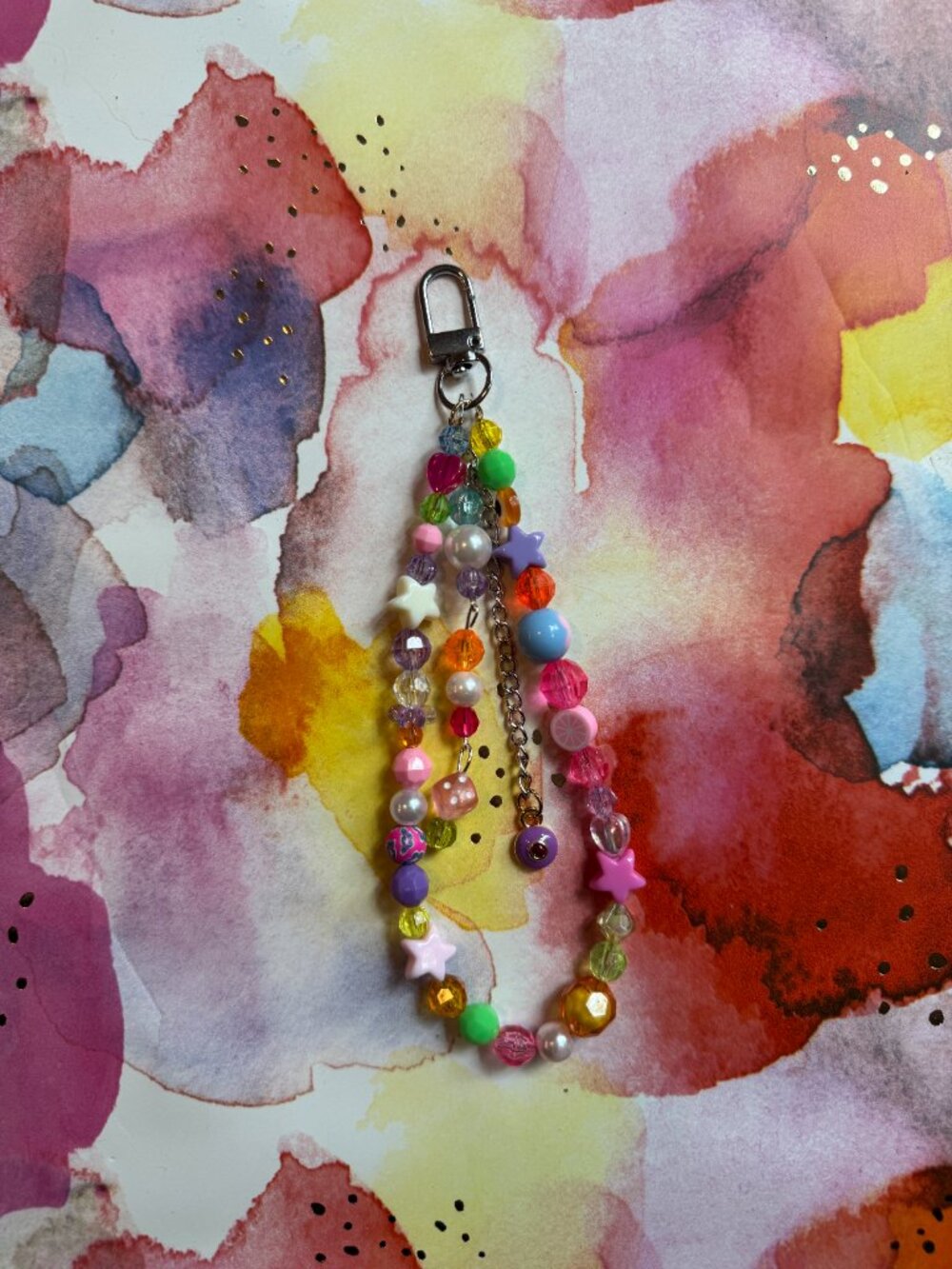 THE SAGITTARIUS PURPLE MAGIC EYE BAG CHARM